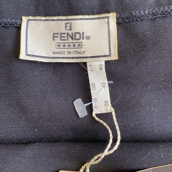 NWT FENDI dress mini SKIRT Sz 4-6 US=40 Italy - Picture 8 of 12